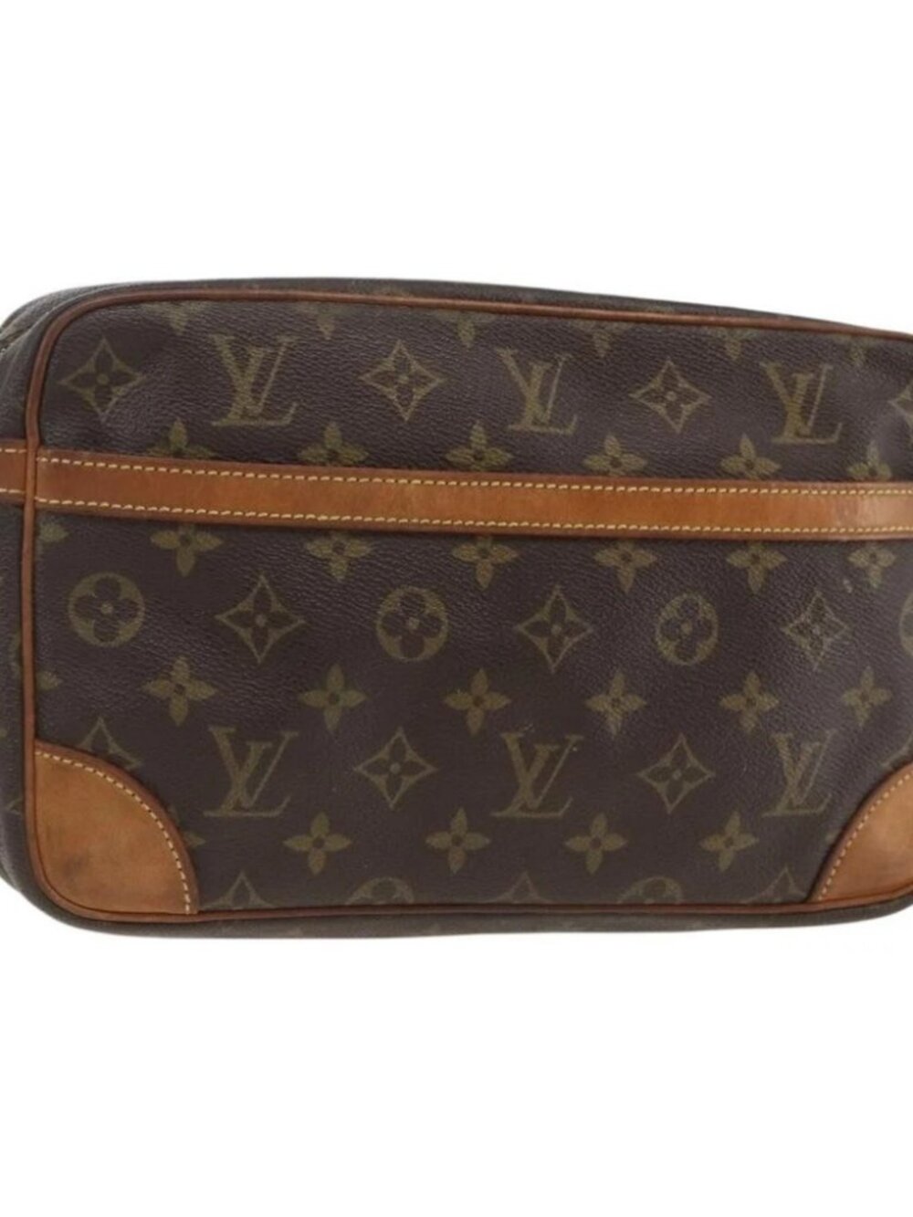LOUIS VUITTON Monogram Compiegne 28 Clutch Bag